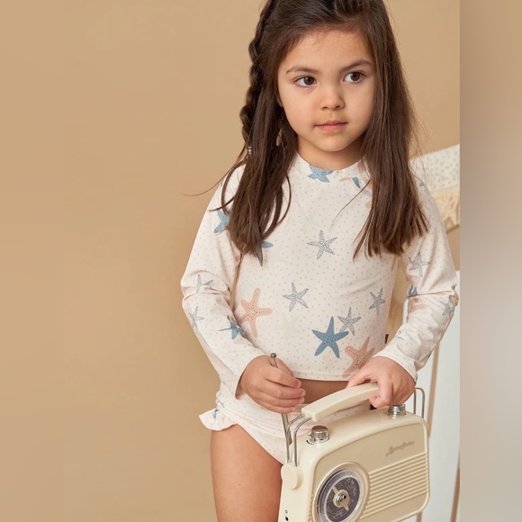 MODERN MOMENTS Baby Girls UPF Protective Tankini Set - Picture 2 of 11